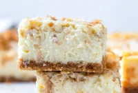 Velvet Coconut Cheesecake Bars