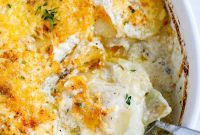 Simple Cheesy Potato Bake