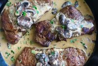 Velvet Mushroom Steak