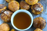 Pumpkin Spice Pancake Poppers