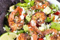 Zesty Shrimp Taco Salad