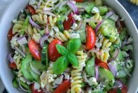 Zesty Greek Pasta Salad