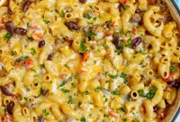 Effortless Chili Cheese Mac
