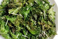 Golden Air Fryer Kale Crisps