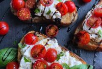 Creamy Burrata Caprese Toast