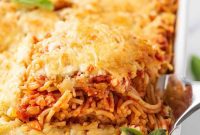 Simple Baked Spaghetti Casserole