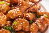 Golden Honey Glaze Chicken