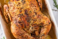 Golden Baked Chicken Feast