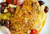 Sheet Pan Greek Chicken Dinner