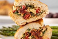Sun-Drenched Mediterranean Stuffed Chicken