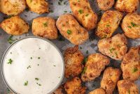 Golden Air Fryer Chicken Bites