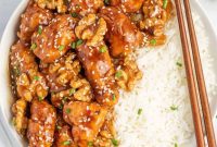 Candied Honey Walnut Chicken