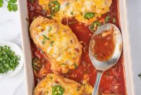 Fiesta Baked Chicken with Salsa