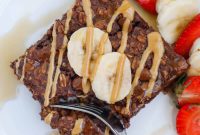 Fudgy Chocolate Oatmeal Bake