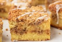 Low Carb Cinnamon Streusel Cake