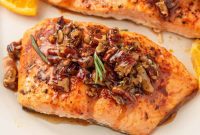 Gourmet Maple Pecan Salmon