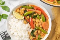 Vibrant Plant-Based Thai Red Curry