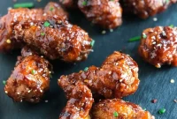 Sticky Honey BBQ Wings