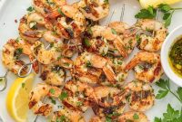 Sizzling Garlic Grilled Shrimp