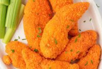 Oven-Crisped Buffalo Tenders