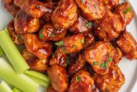 Sticky Baked BBQ Chicken Bites