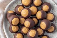 Peanut Butter Chocolate Buckeyes