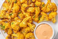 Crispy Air-Fried Cauliflower Popcorn
