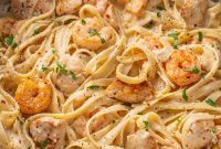 Surf and Turf Alfredo