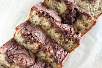 Nutella Swirl Banana Bread
