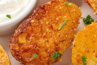 Parmesan Crusted Crispy Potatoes