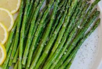 Air Fried Golden Parmesan Asparagus