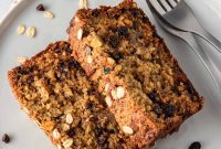 Wholesome Oat Banana Loaf