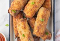 Perfectly Crispy Air Fryer Spring Rolls
