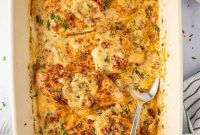 Creamy Tuscan Oven Chicken