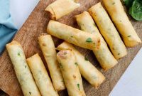 Crispy Cheese Rolls