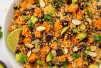 Roasted Sweet Potato Quinoa Power Bowl