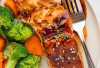Effortless Air Fryer Teriyaki Salmon