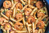 Fiesta Creamy Shrimp Pasta