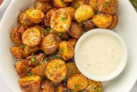 Crispy Air Fried Red Potatoes