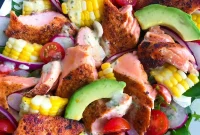 Spicy Salmon Salad Perfection