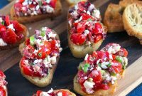 Whipped Feta Bruschetta