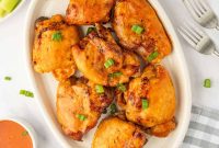 Succulent Buffalo Chicken Thighs