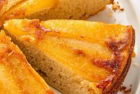 Caramelized Pear Crown Cake