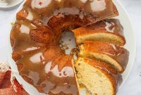 Golden Pear Bundt Cake
