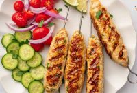 Flavorful Chicken Kofta Skewers