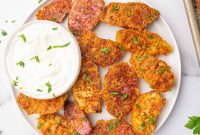 Crispy Parmesan Fingerling Poppers