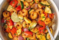 Quick Skillet Shrimp with Vegetables