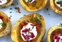 Golden Crispy Potato Shells