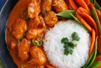 Vibrant Thai Red Curry Chicken