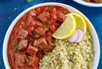 Robust Braised Beef with Tomatoes